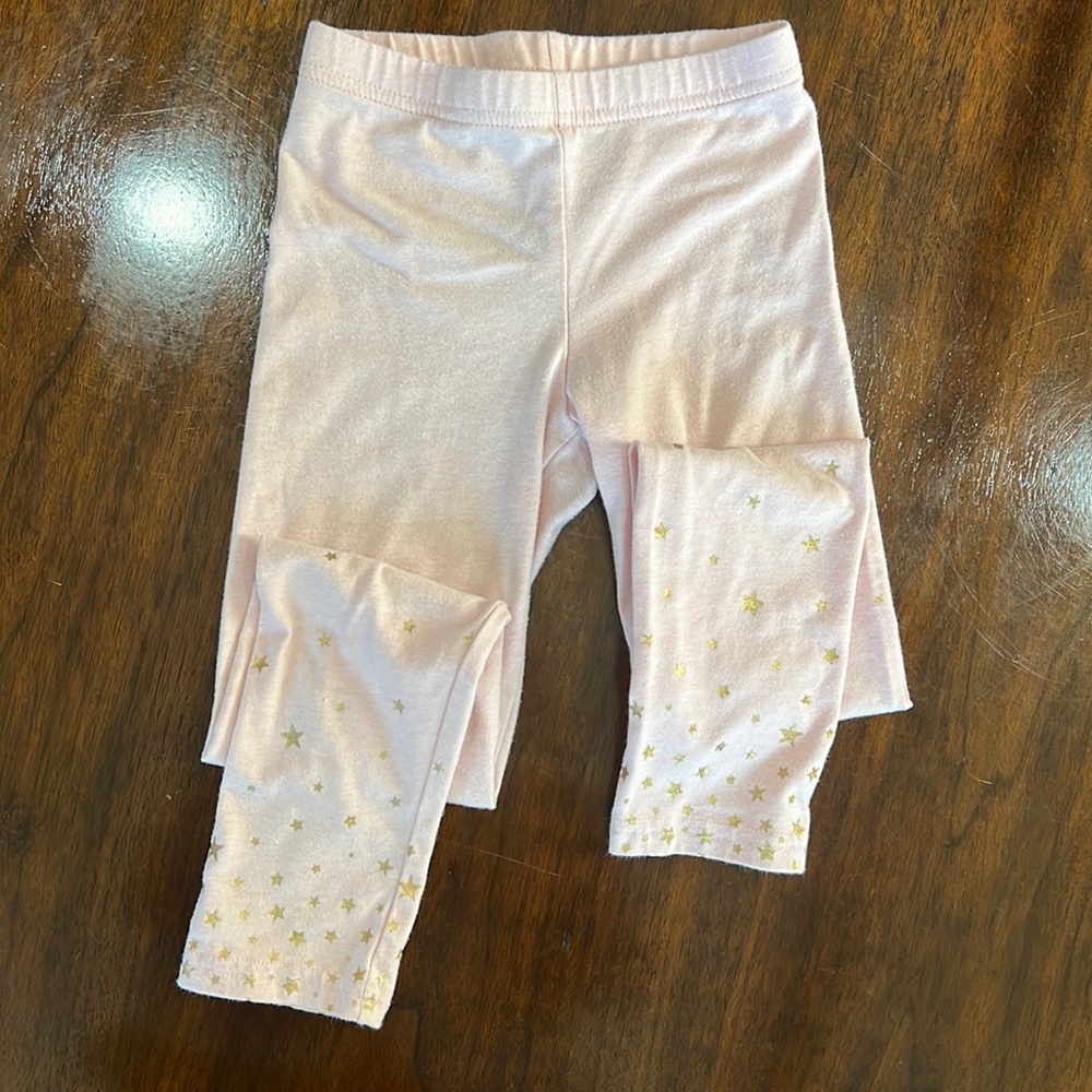 Old navy, leggings size 6/7, light pink, used, good condition